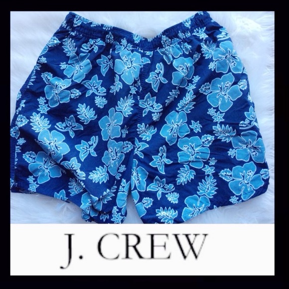 J. Crew Other - JCREW 6” Floral Swim Trunks